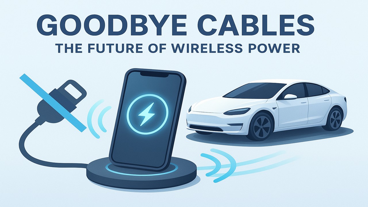 Goodbye Cables – The Rise of Wireless Power