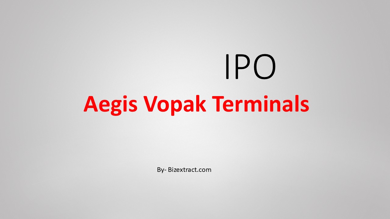 Aegis Vopak Terminals IPO