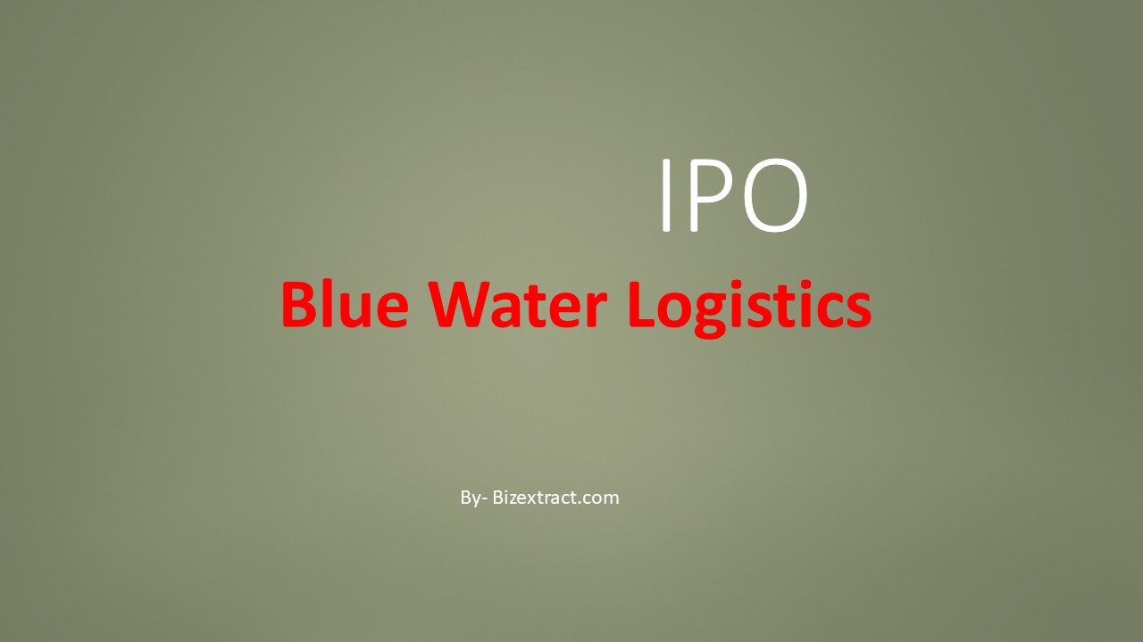 Blue Water Logistics IPO