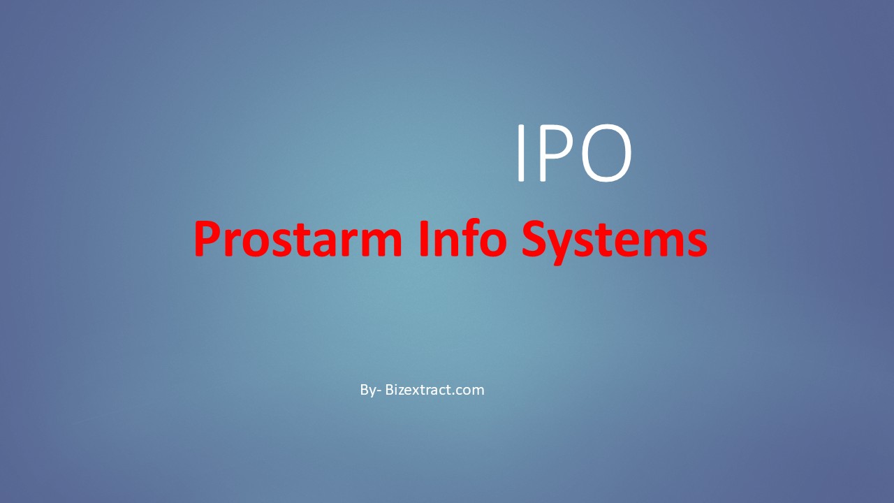 Prostarm Info Systemes IPO