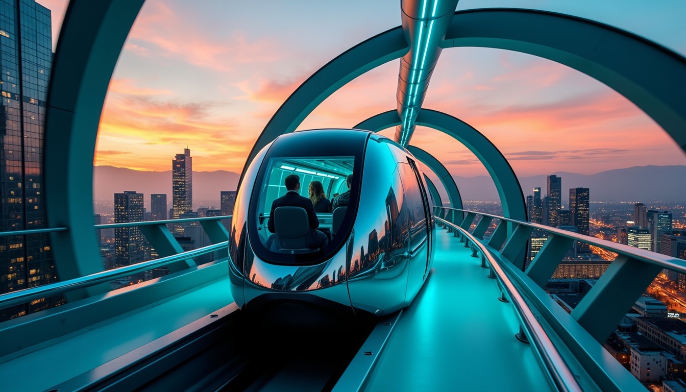 Hyperloop-Travel at Jet Speed on the Ground