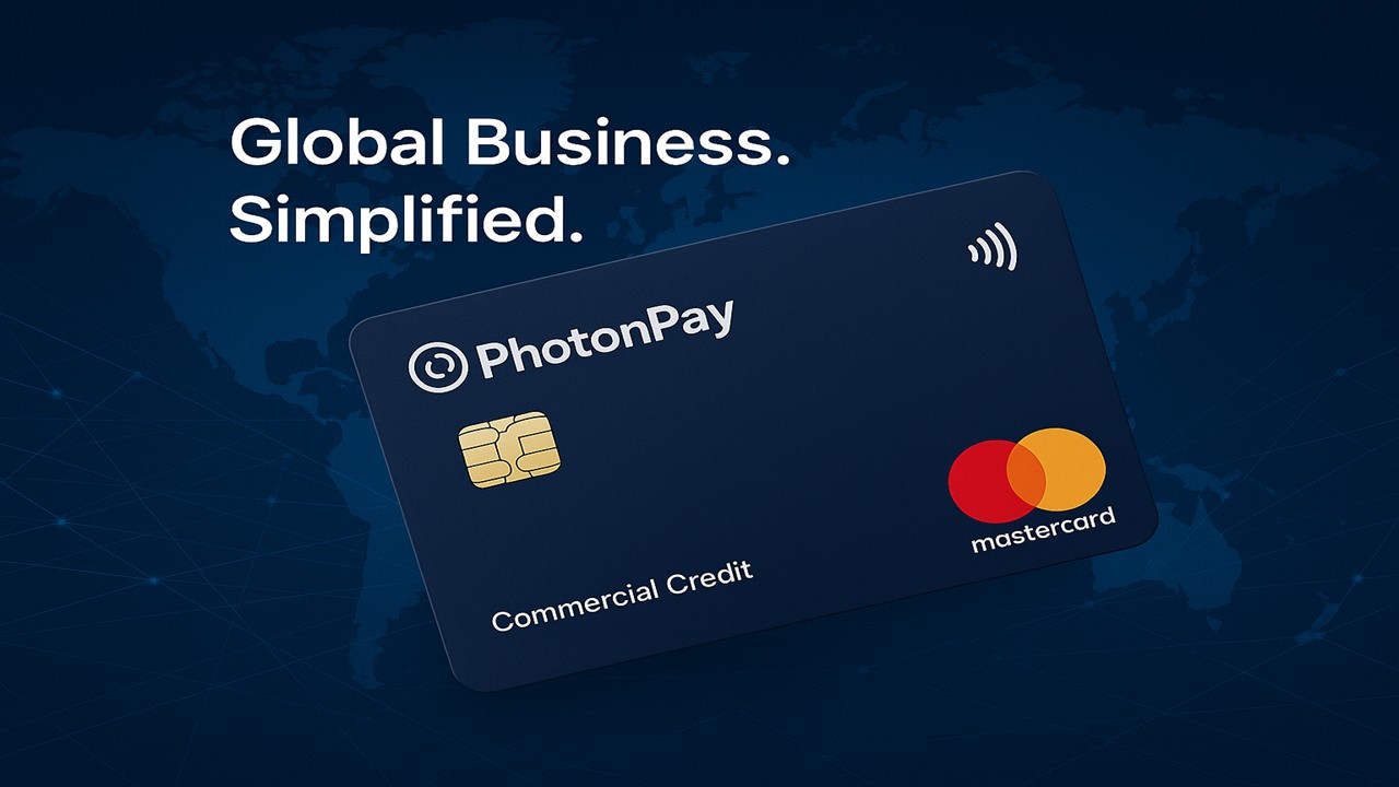 PhotonPay Launches Physical Mastercard Commercial Credit Card