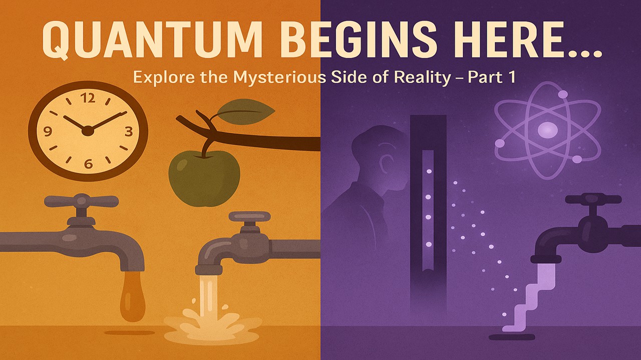 Quantum Begins here – Explore the Mysterious Side of Reality Part 1