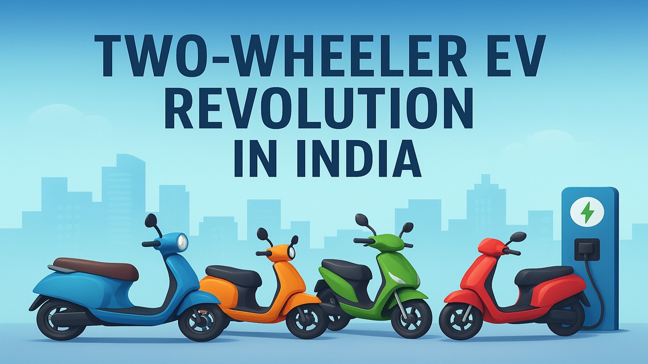 Top Electric Two-Wheelers in India 2025: Ola, Ather, Bajaj, TVS & Hero