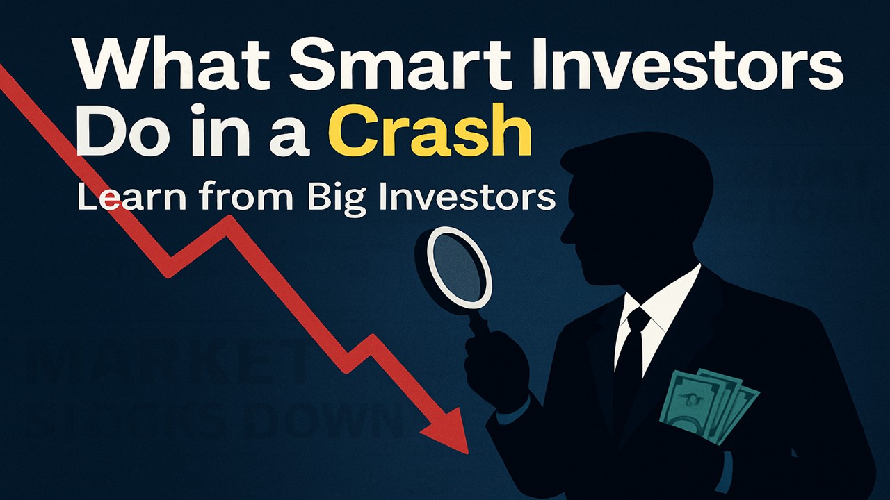 What Smart Investors Do in a Crash – Learn from Big Investors