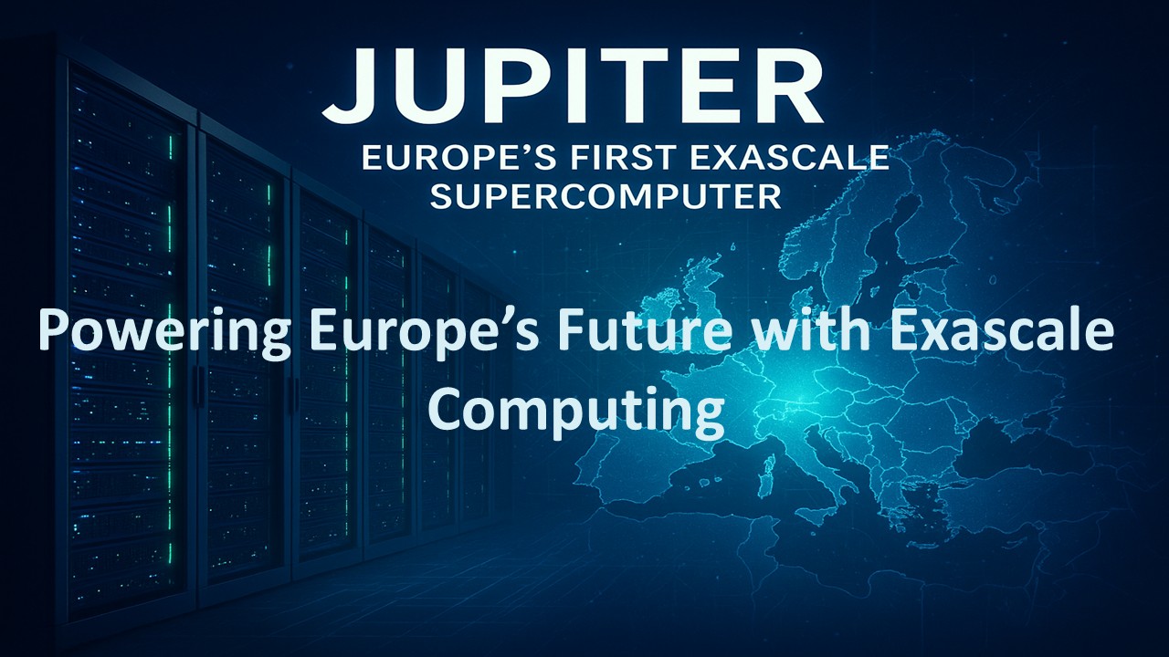 Europe Launches “Jupiter” – Germany’s First Exascale Supercomputer