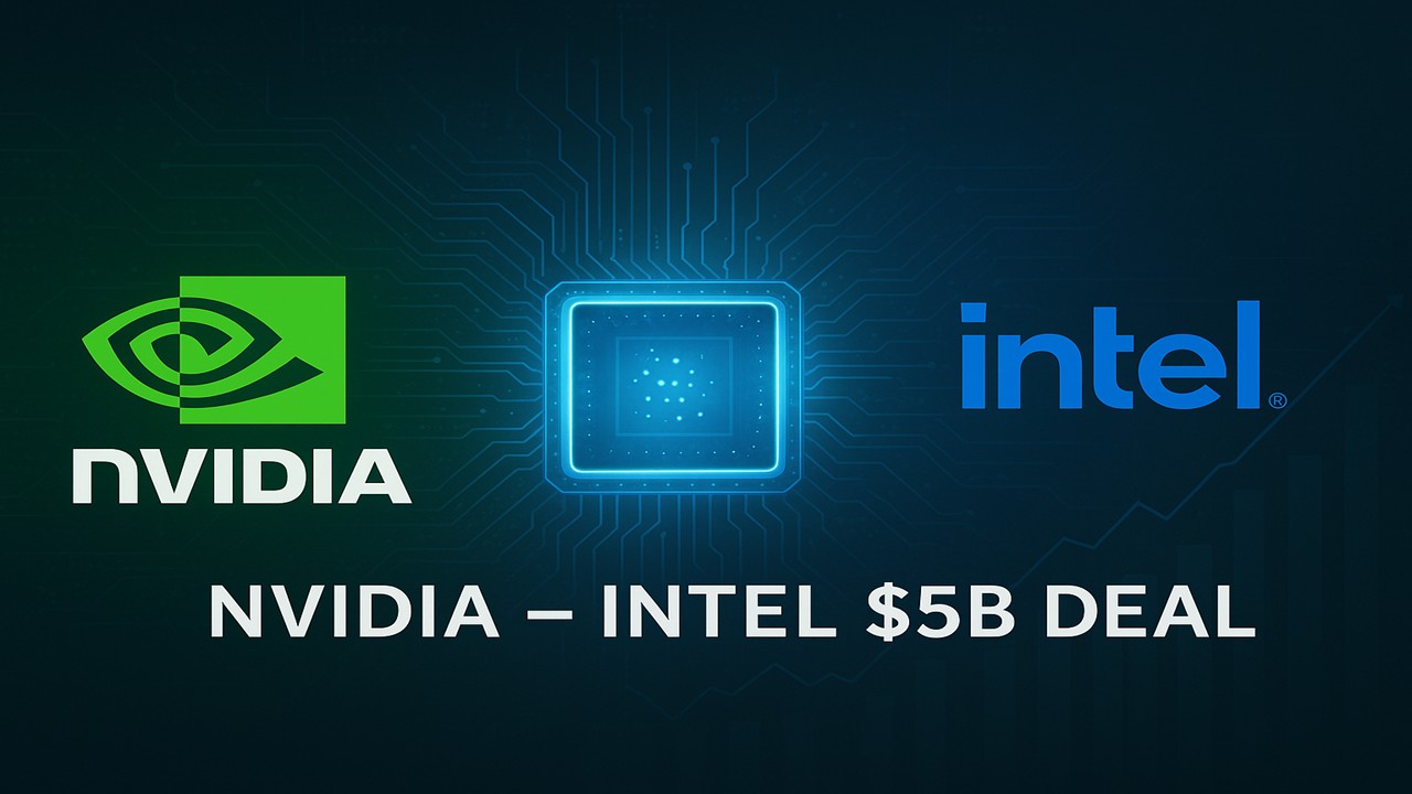Nvidia’s $5 Billion Stake in Intel: A Major Chip Industry Shakeup