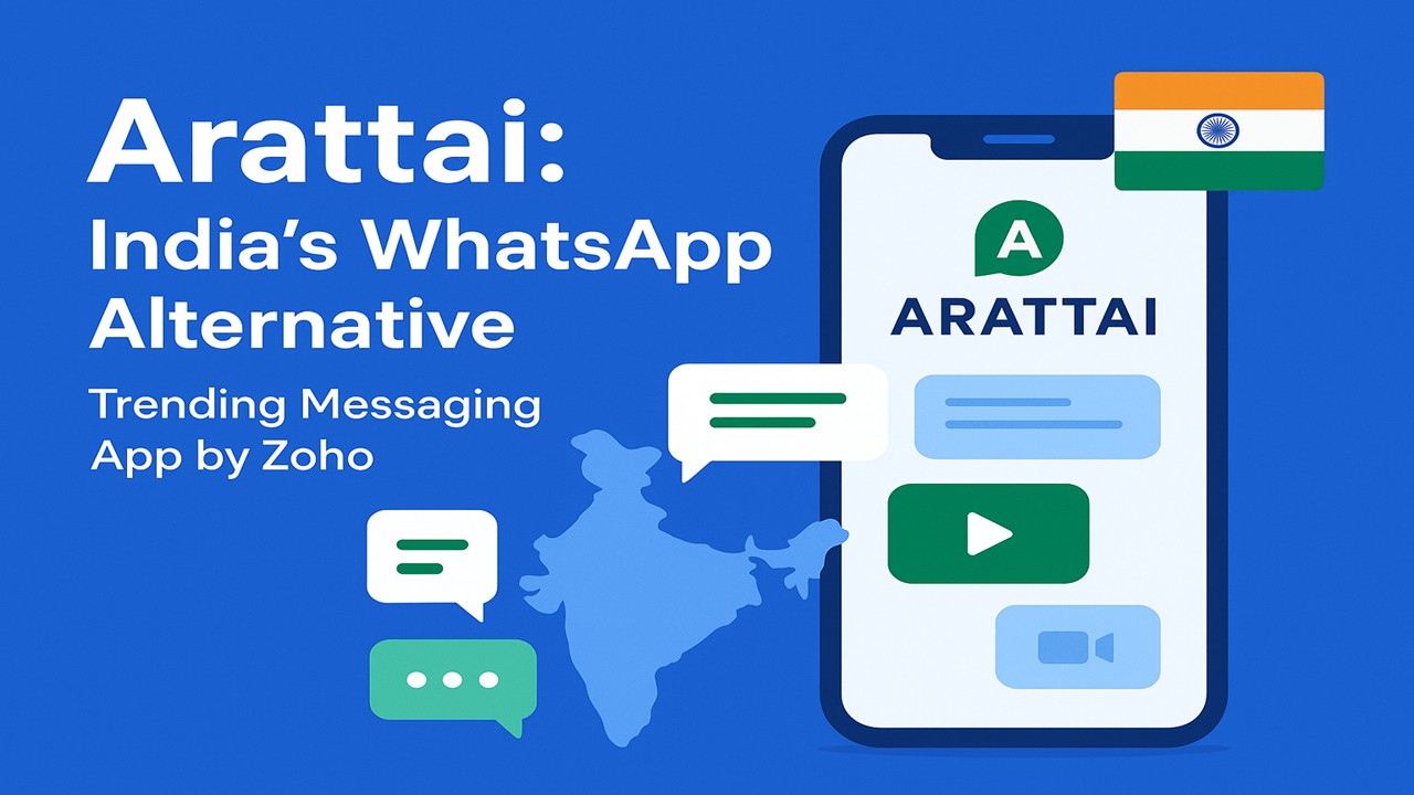 ZOHO’s Arattai App: India’s Homegrown Messaging Platform Back in the Spotlight