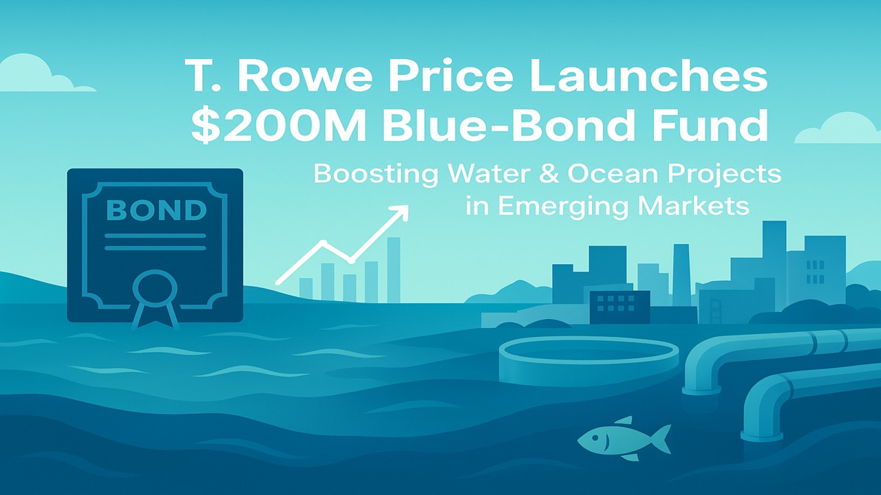 T. Rowe Price Launches $200M Emerging Markets Blue Bond Fund