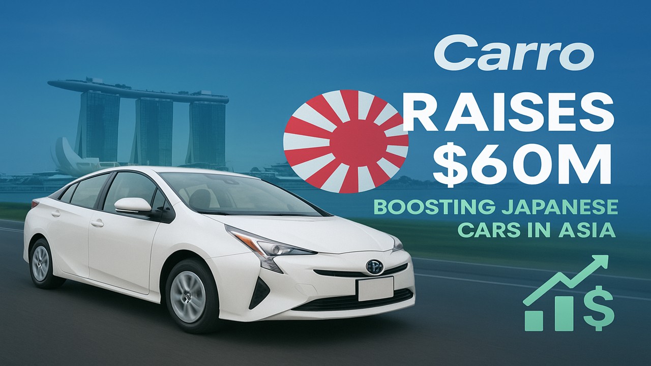 Singapore’s Carro Raises $60 Million to Boost Japanese Cars in Asia