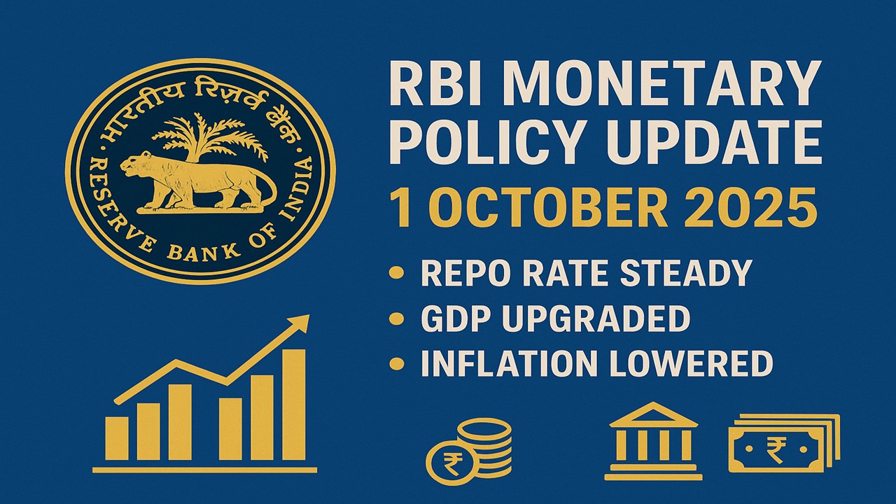 RBI Holds Repo Rate Steady at 5.5%; GDP Growth Upgraded, Inflation Eases