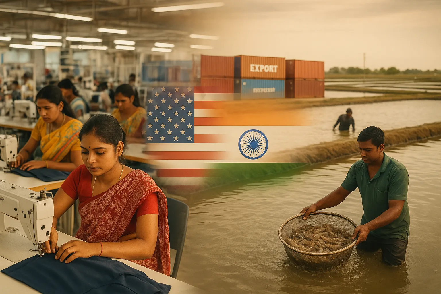 India-US Trade Negotiations: Textile & Shrimp Exporters Eye Tariff Relief