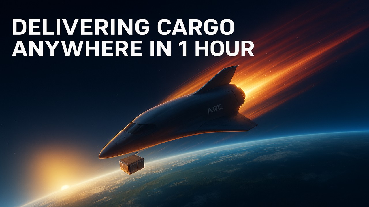 Arc Spacecraft: Deliver Cargo Anywhere in the World in 1 Hour
