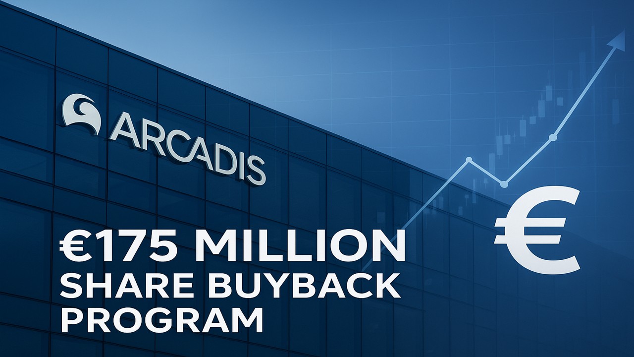 Arcadis Launches €175 Million Share Buyback Program