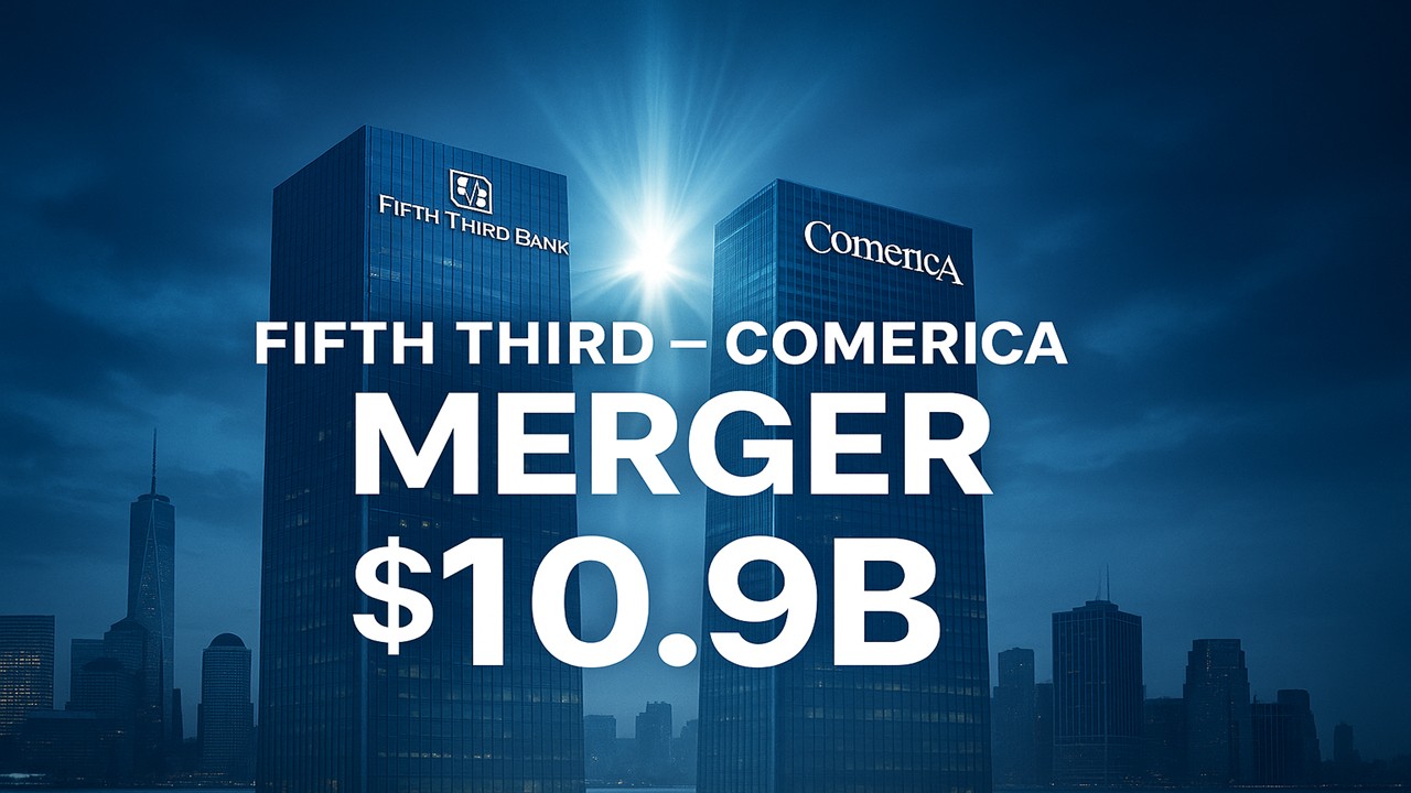 Fifth Third to Buy Comerica in $10.9 B Deal, Forming Ninth-Largest U.S. Bank