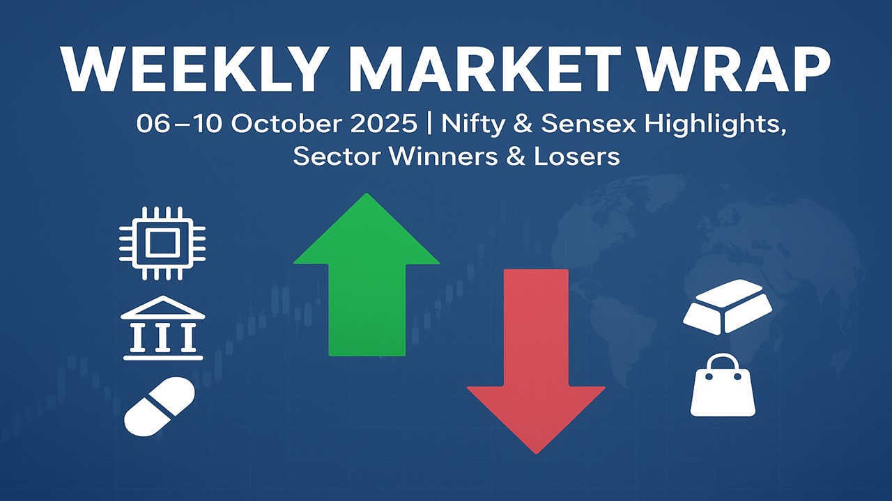 Weekly Market Wrap — India & Global Markets (06–10 October 2025)