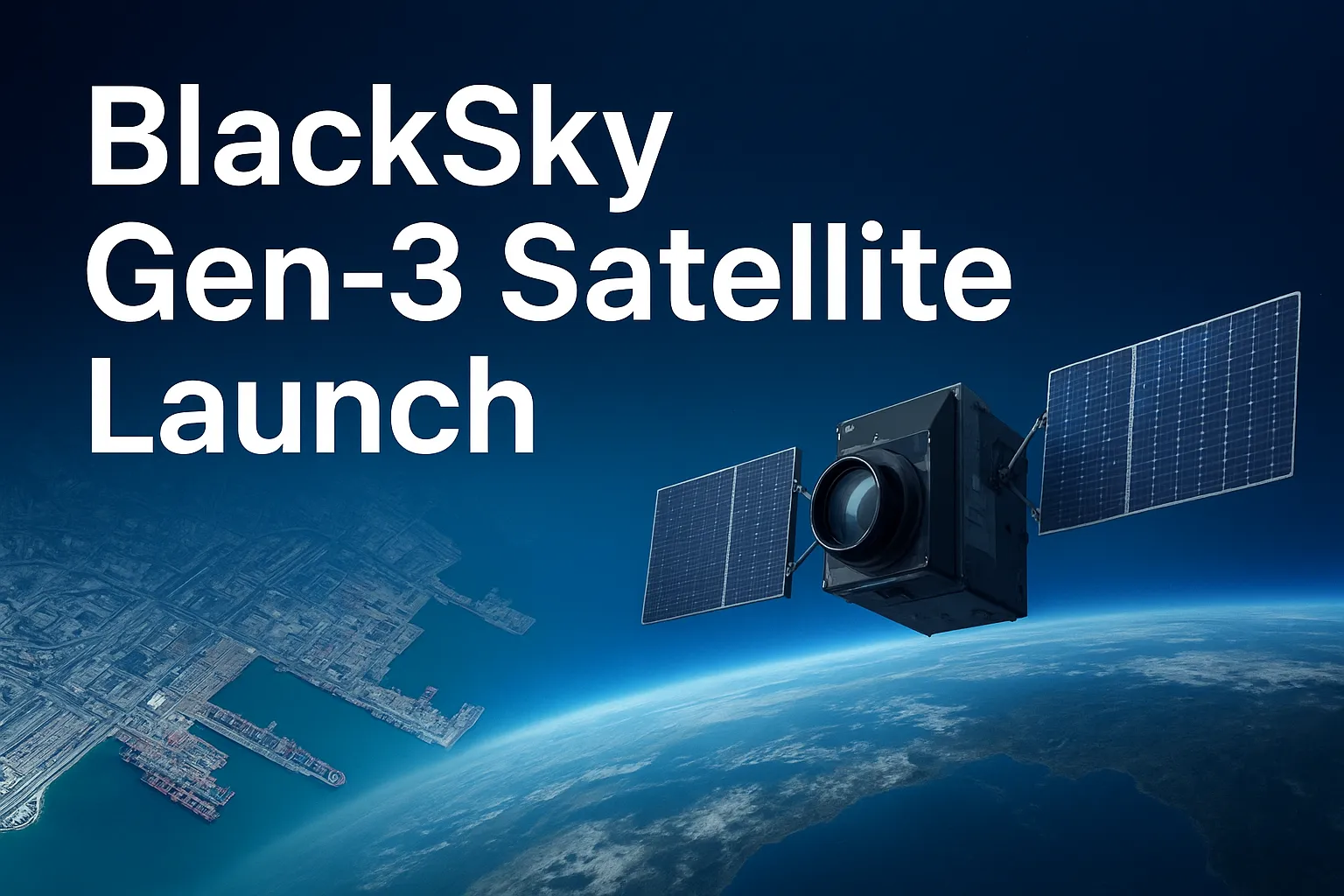 BlackSky Gen-3 Satellite Launch: A New Era in Real-Time Earth Imaging and Surveillance
