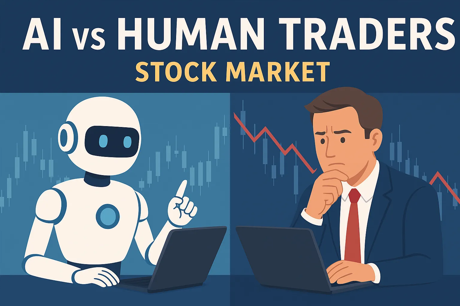 AI vs Human Traders: Who Really Wins the Stock Market Battle?