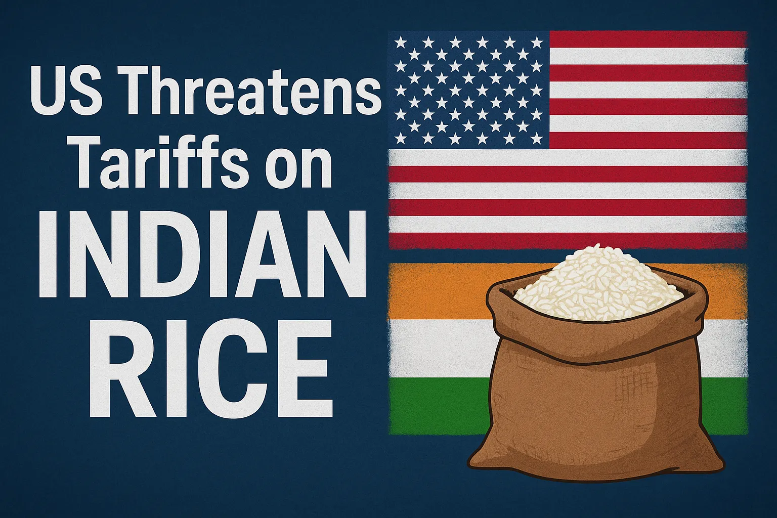 US Threatens Tariffs on Indian Rice — What It Means for Exports