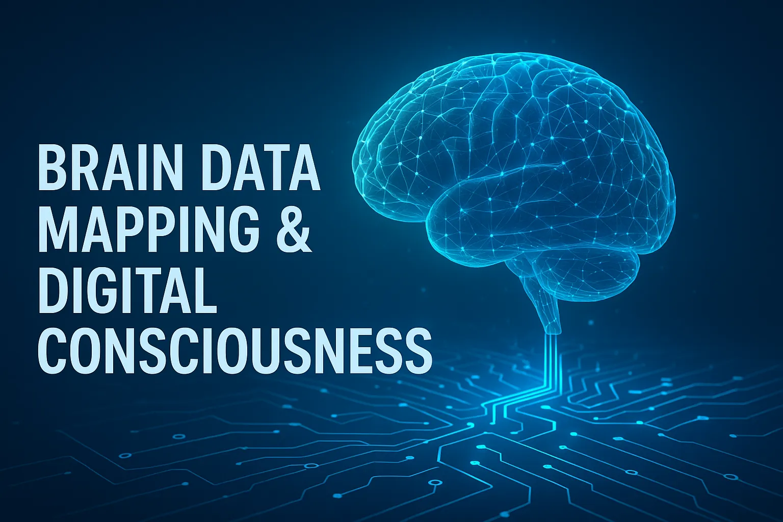 Brain Data Mapping & Digital Consciousness