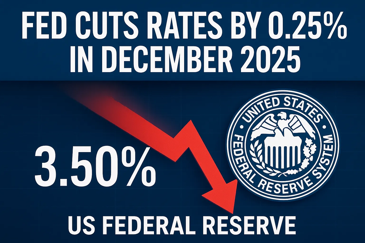 Fed Cuts Rates by 0.25% in December 2025 Meeting