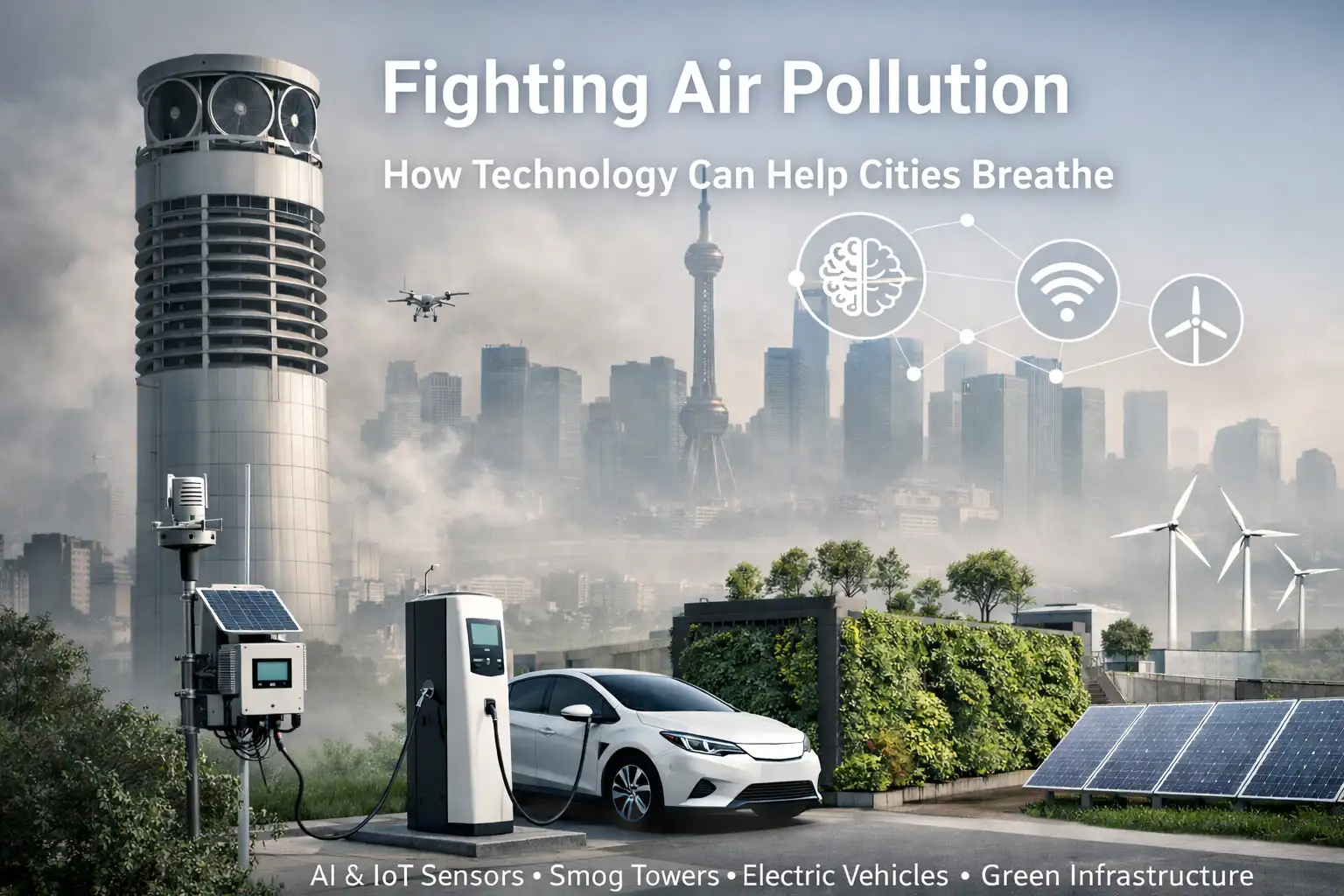Air Pollution Crisis: How Technology Can Help Cities Breathe