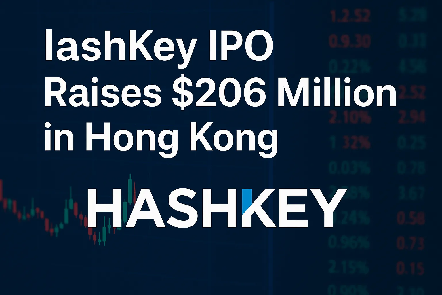 Crypto Exchange HashKey IPO Raises $206 Million
