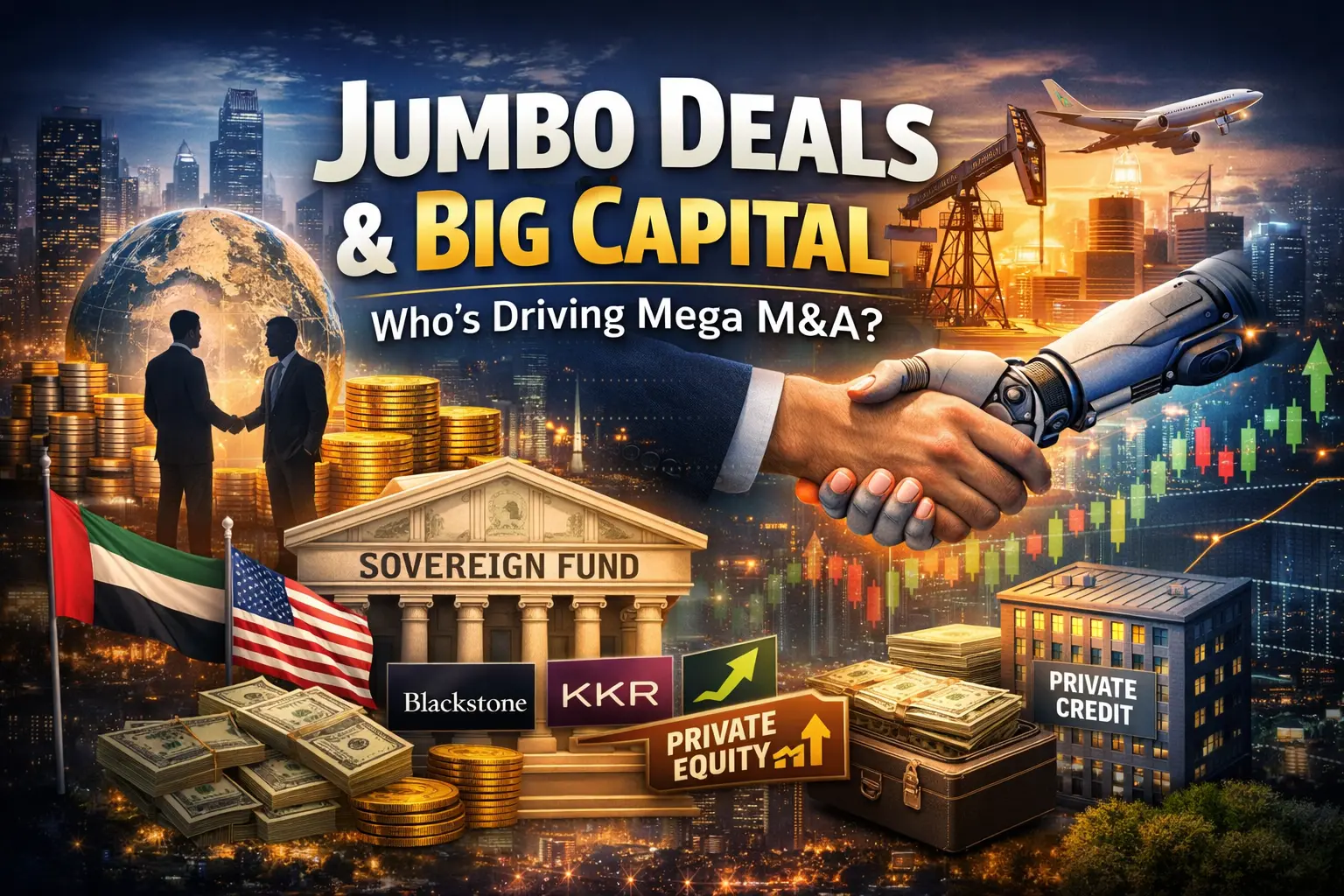 Jumbo Deals : Who Is Funding Mega M&A Deals and Why They Matter