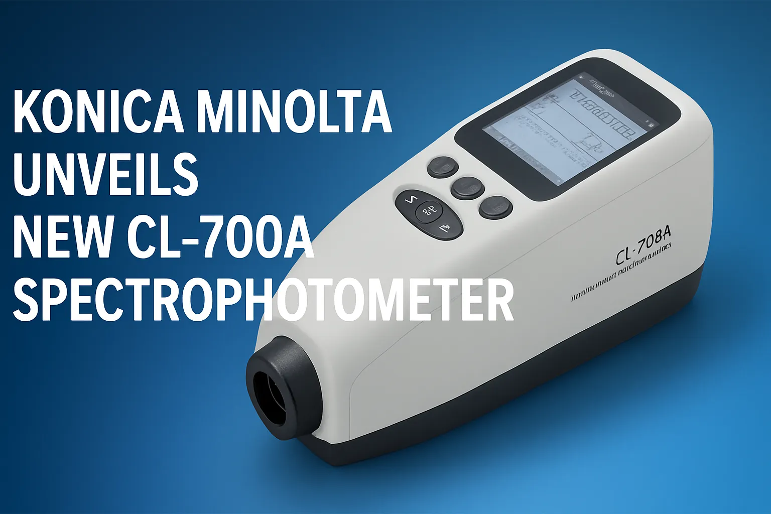 Konica Minolta Unveils New CL-700A Spectrophotometer