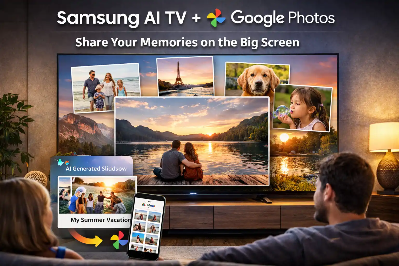 Samsung AI TVs Get Google Photos: Enjoy Your Memories on the Big Screen