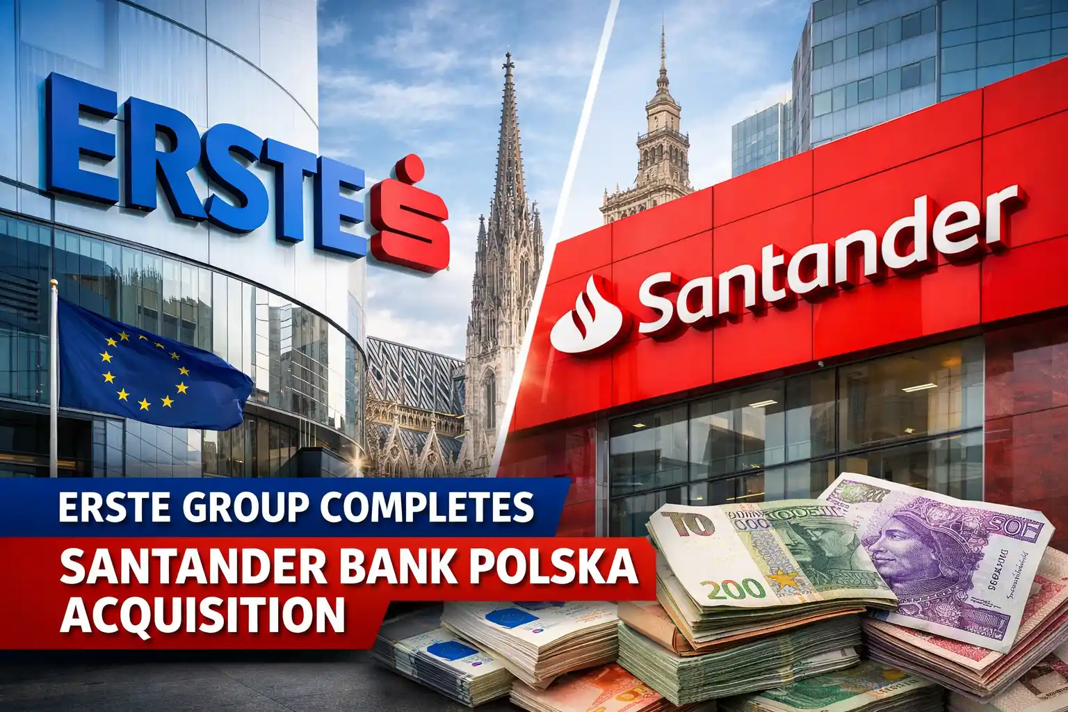 Erste Group Completes Santander Bank Polska Acquisition