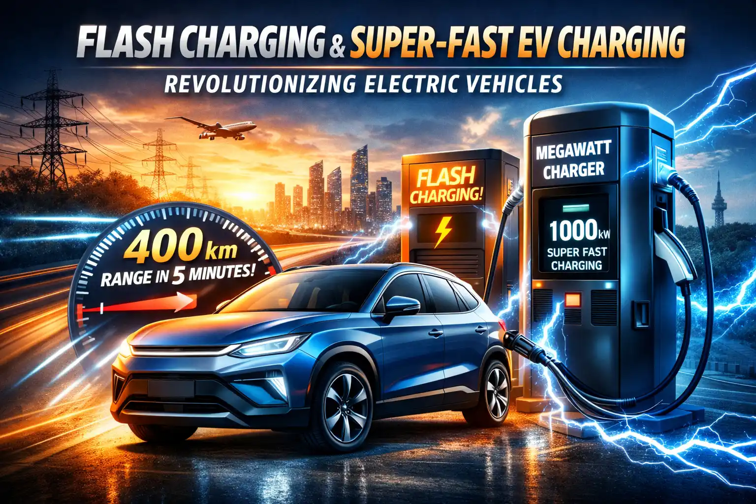 Flash Charging and Super-Fast Charging Infrastructure — The EV Charging Revolution