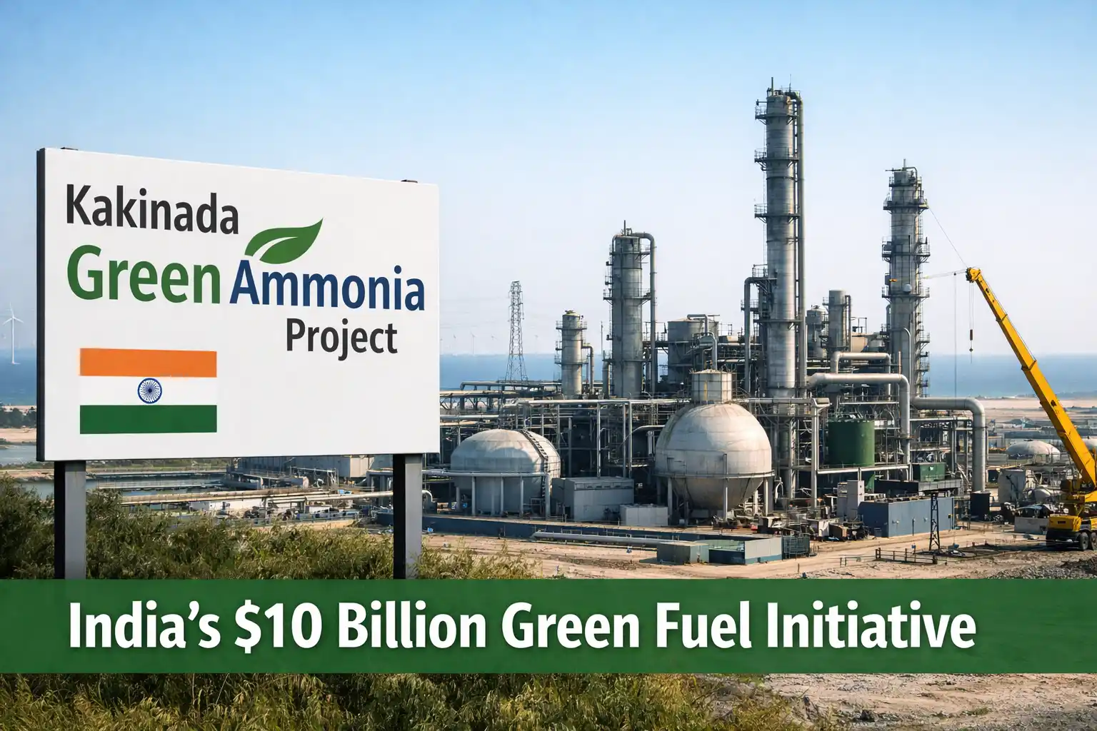 Kakinada Green Ammonia Project: India’s Big Clean Energy Export Push