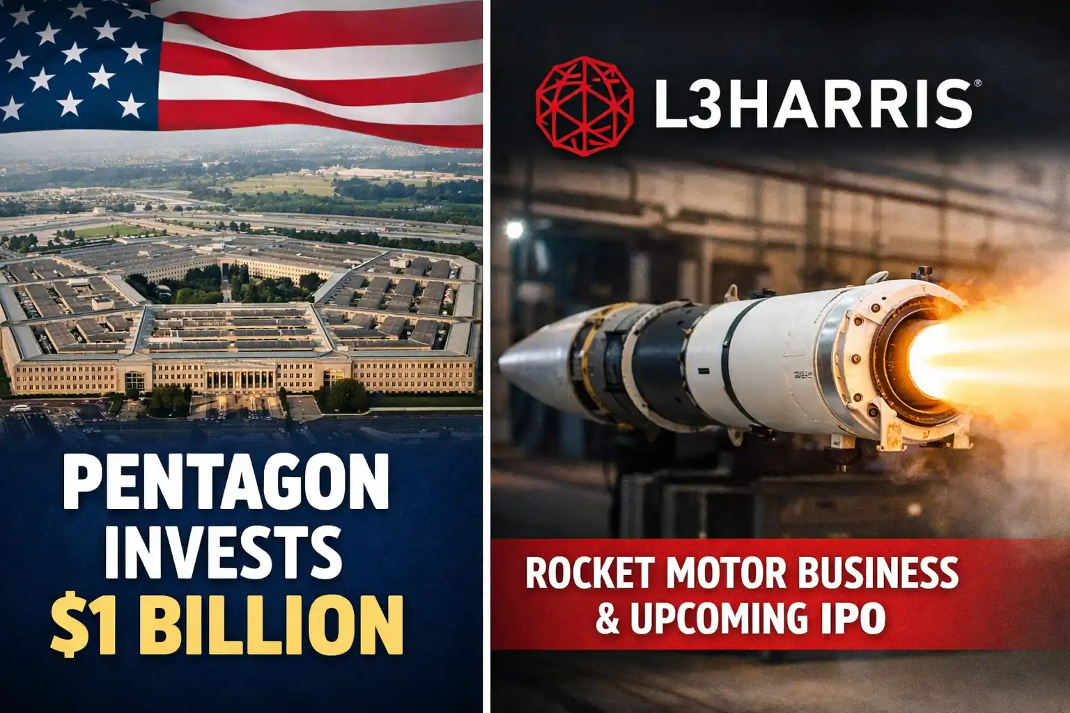 L3Harris Rocket Motor Business Gets $1 Billion Boost from Pentagon