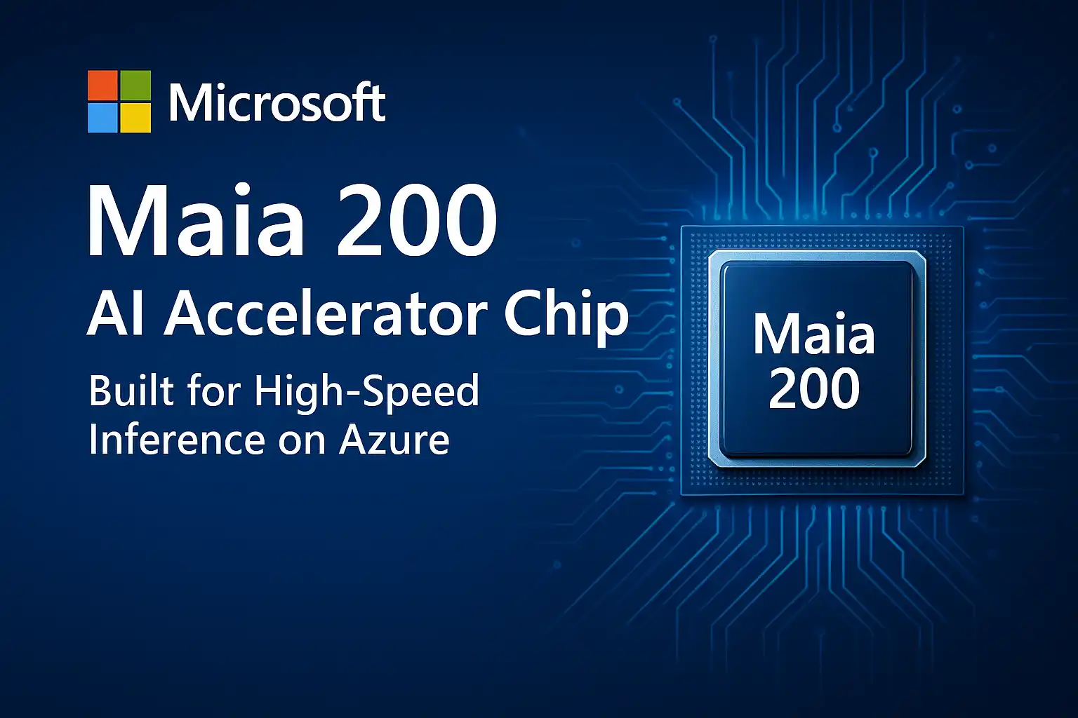 Maia 200: Microsoft’s New AI Inference Chip That Strengthens Azure’s AI Power
