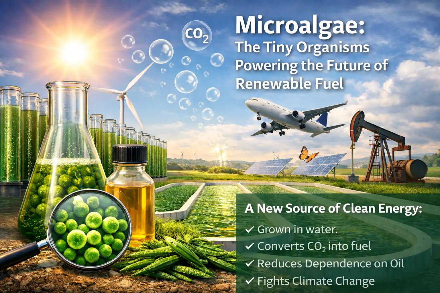 Microalgae: The Tiny Organisms Powering the Future of Renewable Fuel