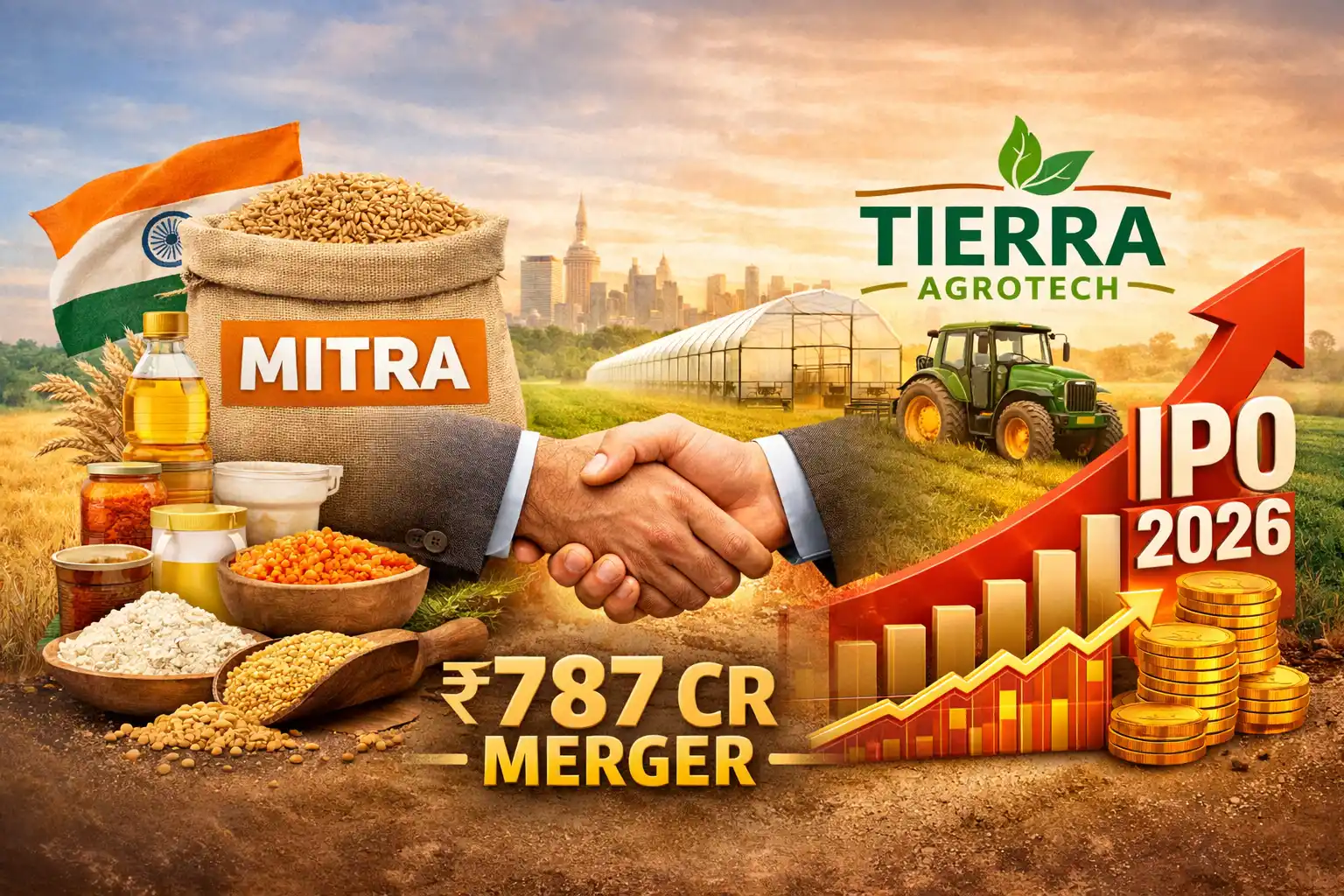 Mitra–Tierra Agrotech ₹787 Cr Merger: IPO Planned by 2026