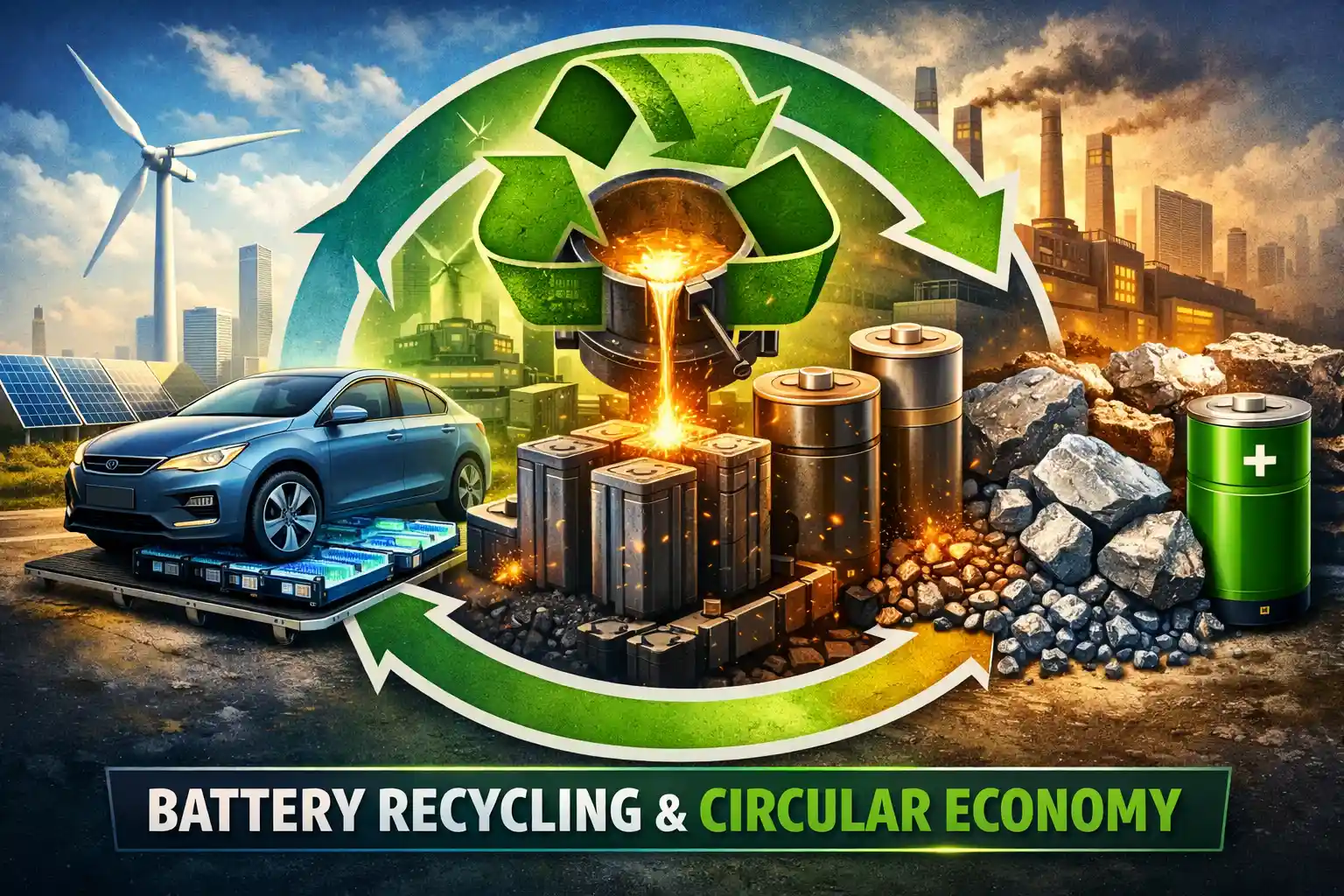 Battery Recycling & Circular Economy: The Next Big Phase of the EV Revolution