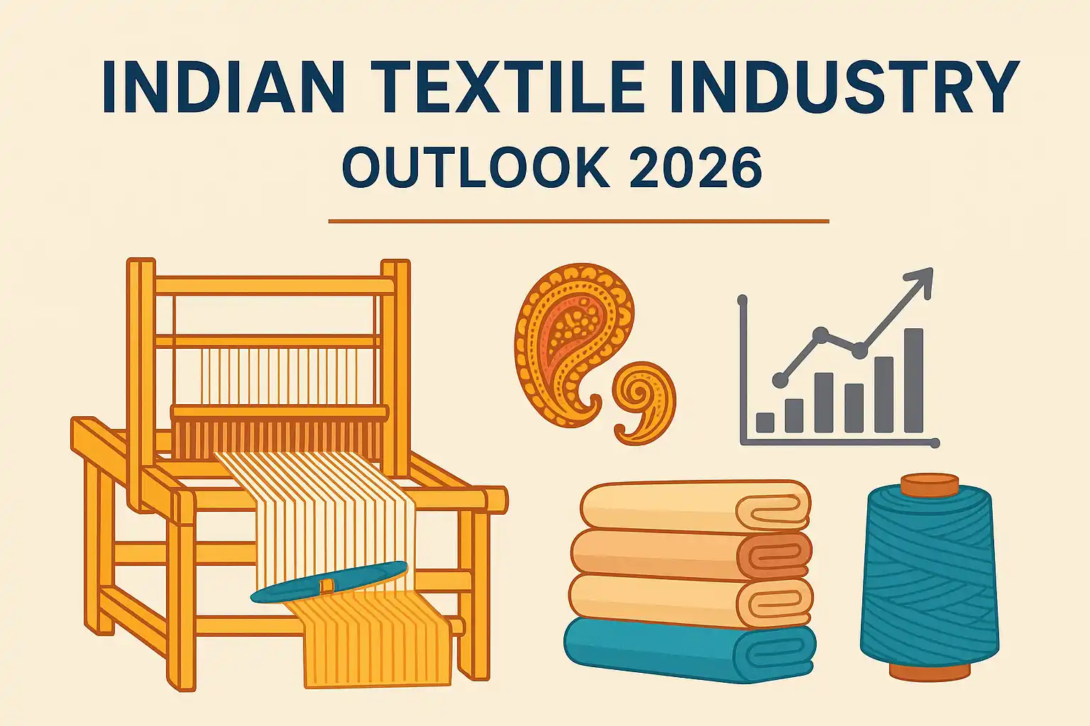 Indian Textile Industry Outlook 2026: Growth Trends, Export Data & Sector Analysis