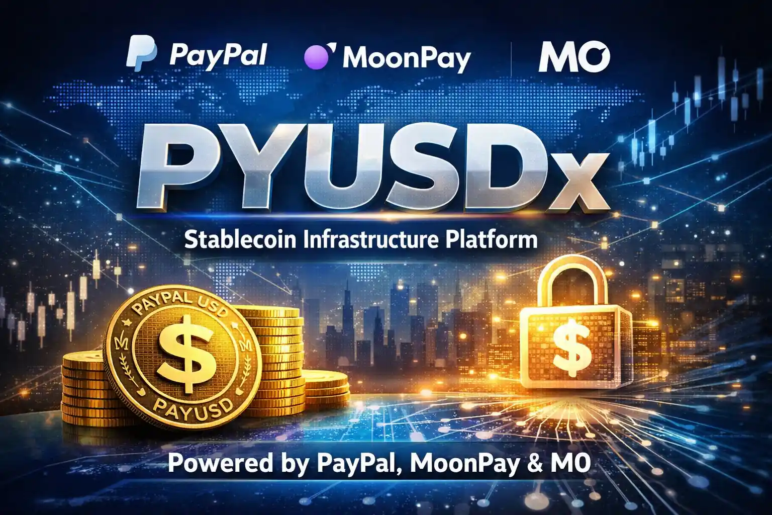 PayPal Introduces PYUSDx Infrastructure Platform for Branded Stablecoins