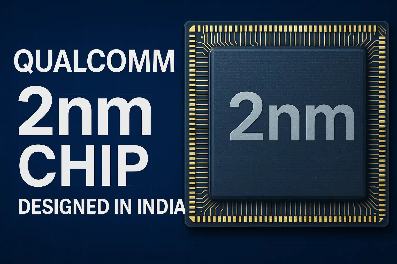 Qualcomm Designs 2nm Chip in India, Boosts Semiconductor Push