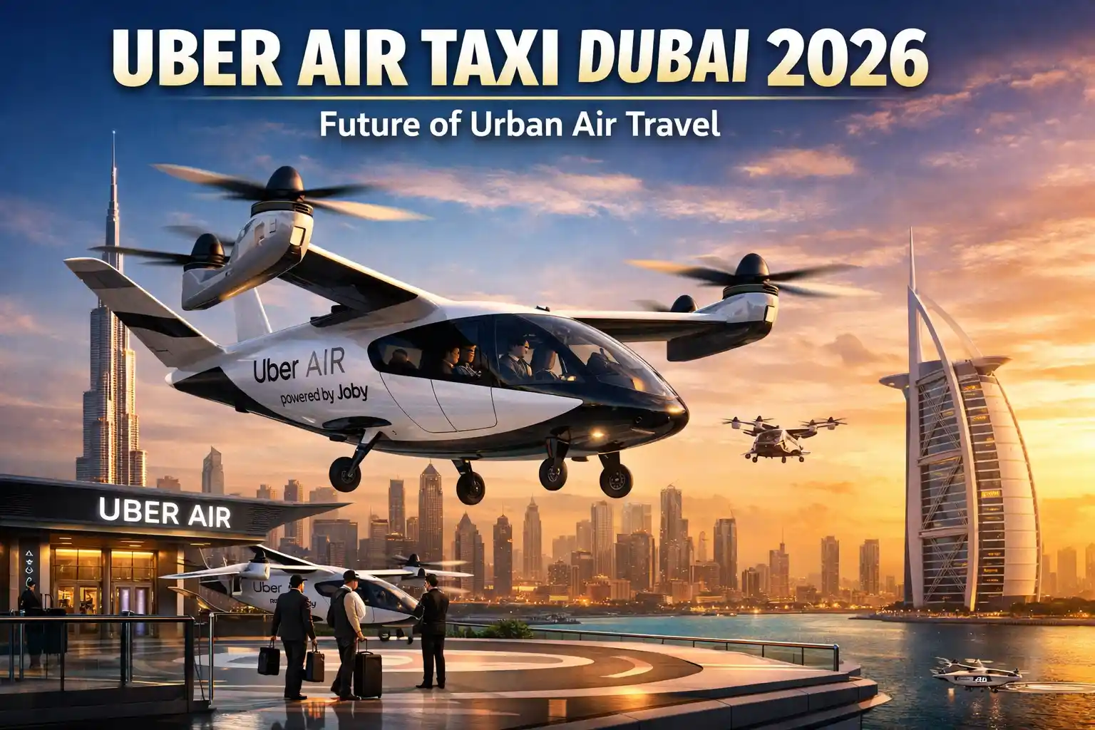 Uber Air Taxi Launch in Dubai : Future of Urban Air Travel