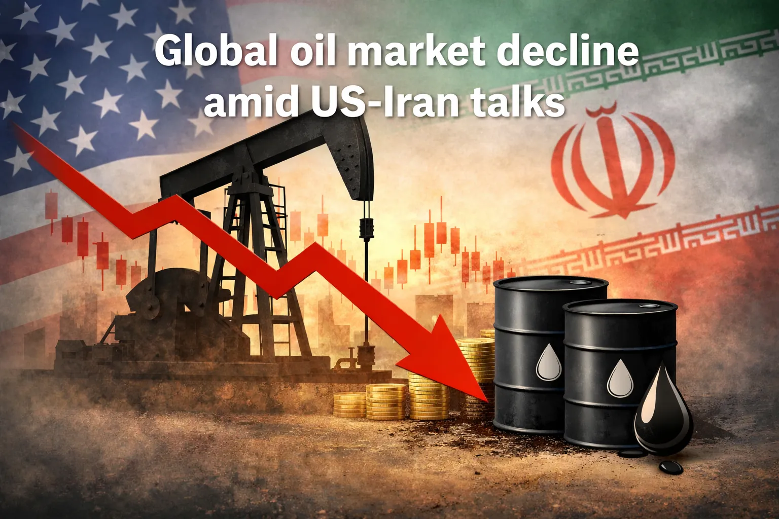 Global Oil Market Declines: Oil Prices Under Pressure Amid US-Iran Talks