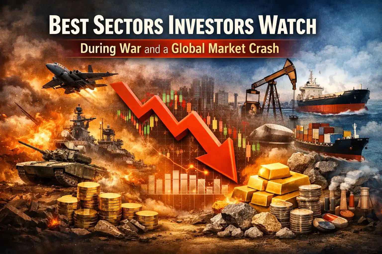 Best Sectors Investors Should Watch During War and a Global Market Crash