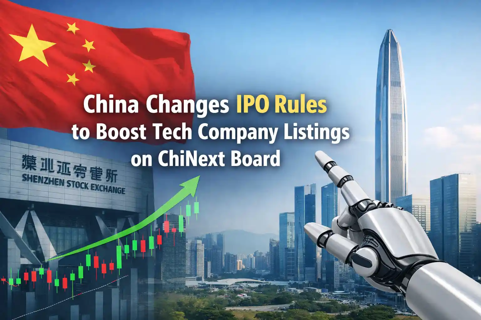 China Changes IPO Rules to Boost Tech Company Listings on ChiNext Board