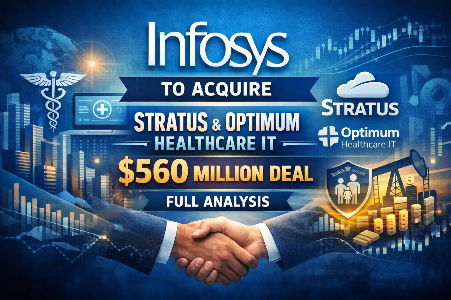 Infosys to Acquire Stratus and Optimum Healthcare IT in $560 Million Deal