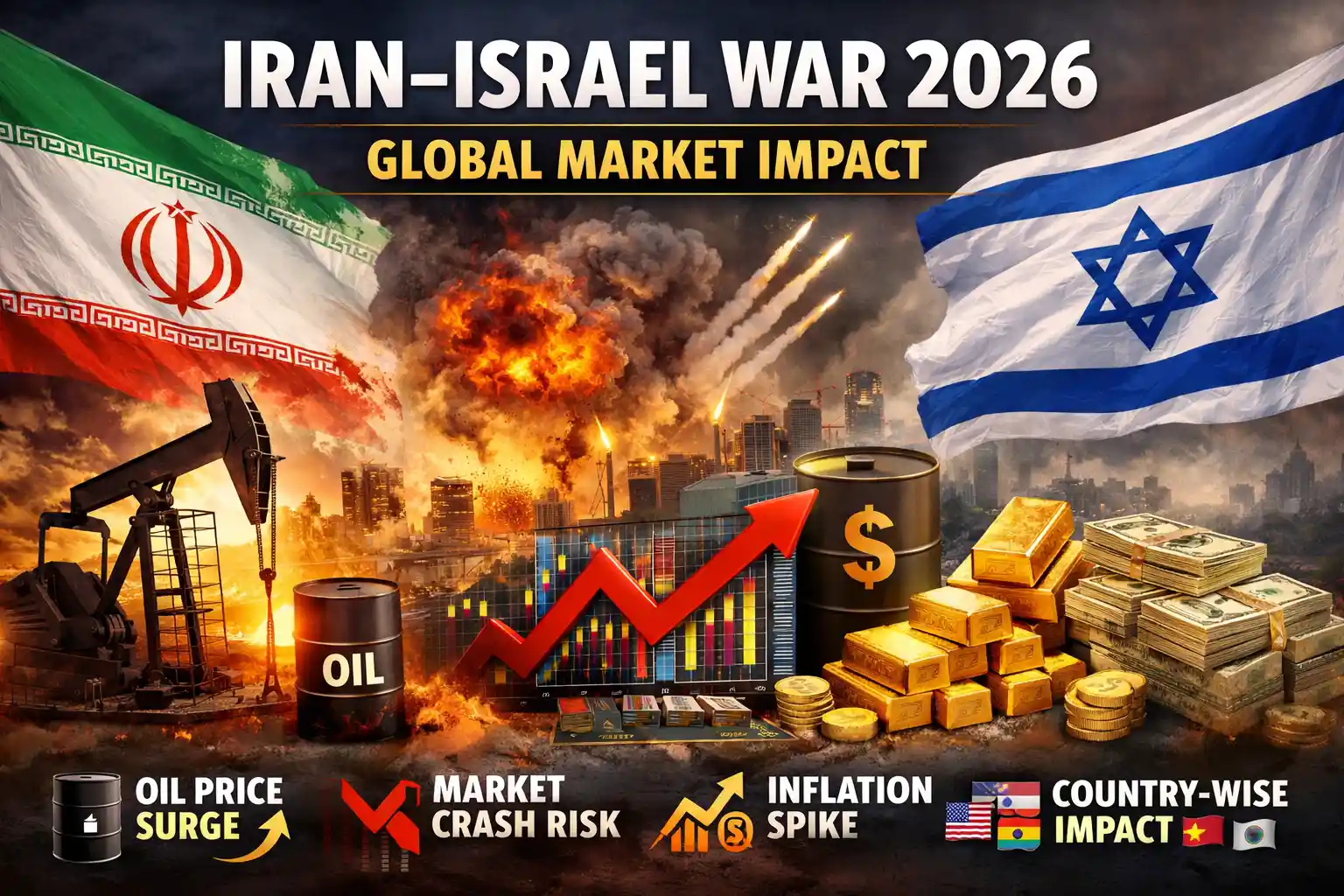 Iran vs Israel Conflict 2026: How It Could Impact Oil Prices & Global Markets