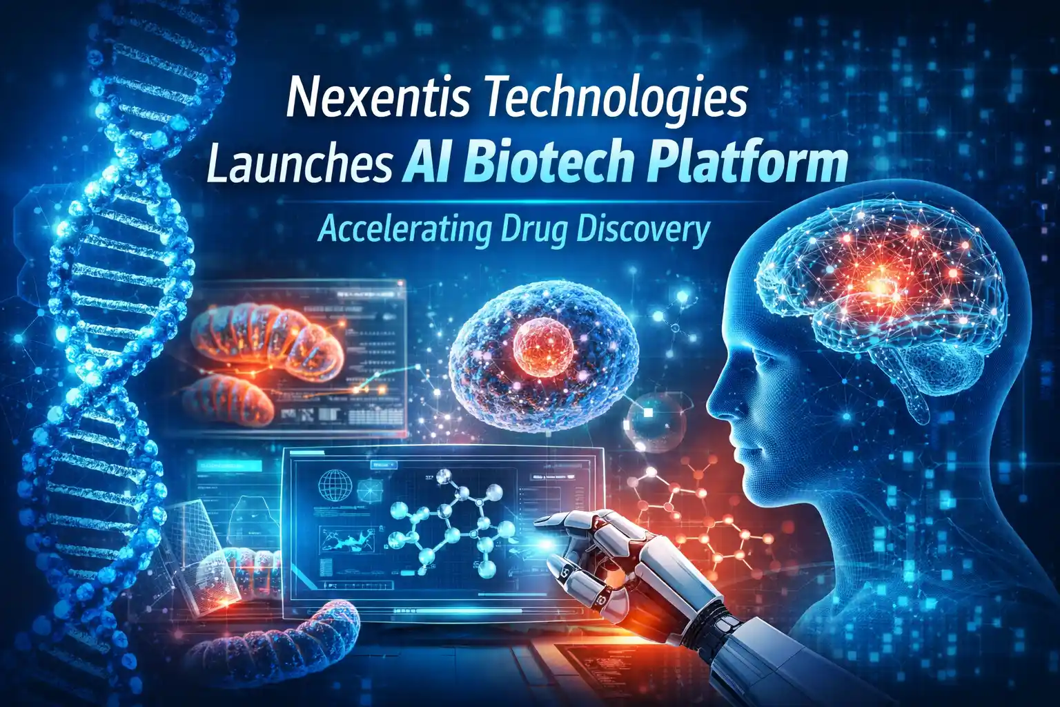 Nexentis Technologies Launches AI-Driven Biotech Platform to Accelerate Drug Discovery