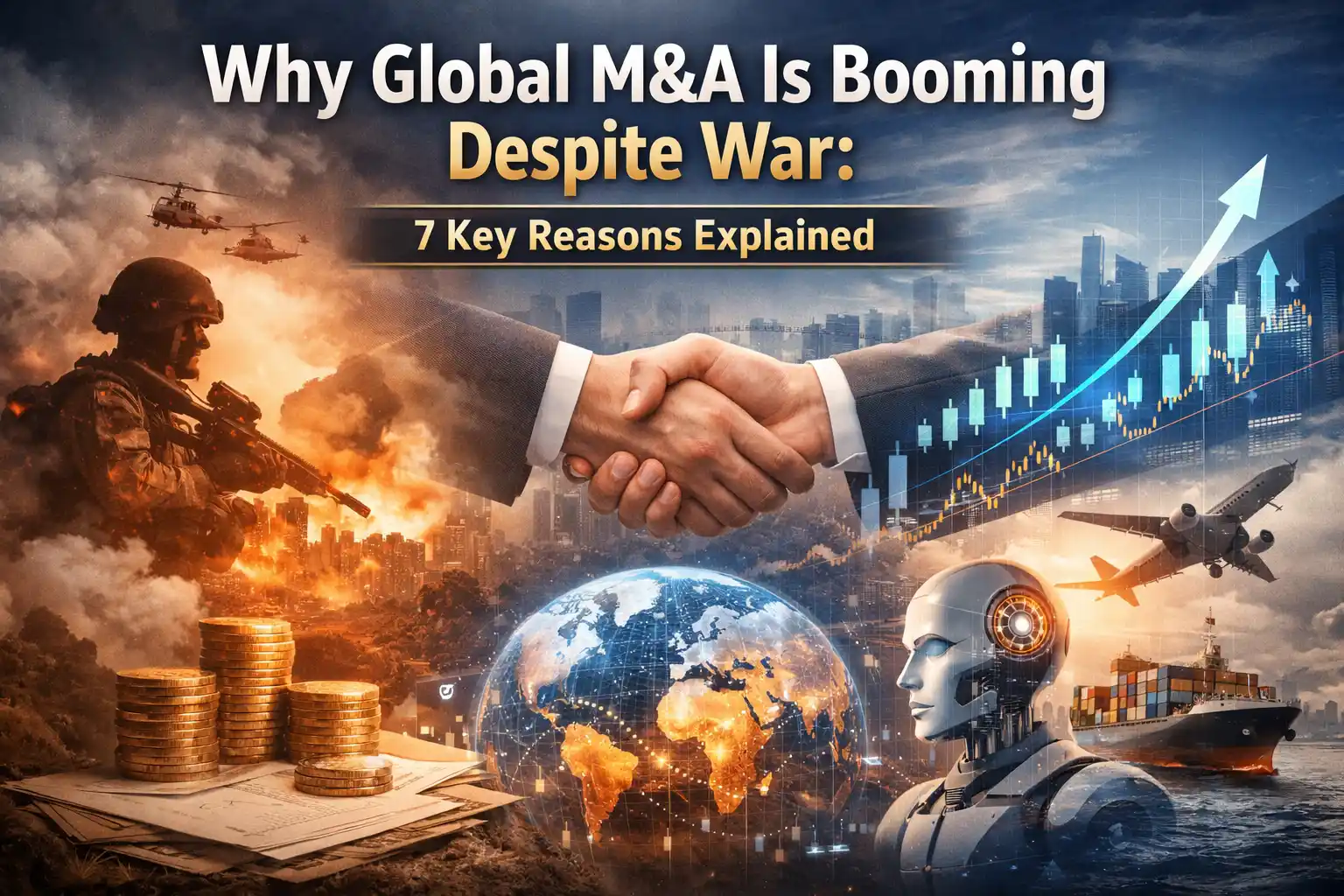 Why Global M&A Is Booming Despite War: Key Reasons Explained
