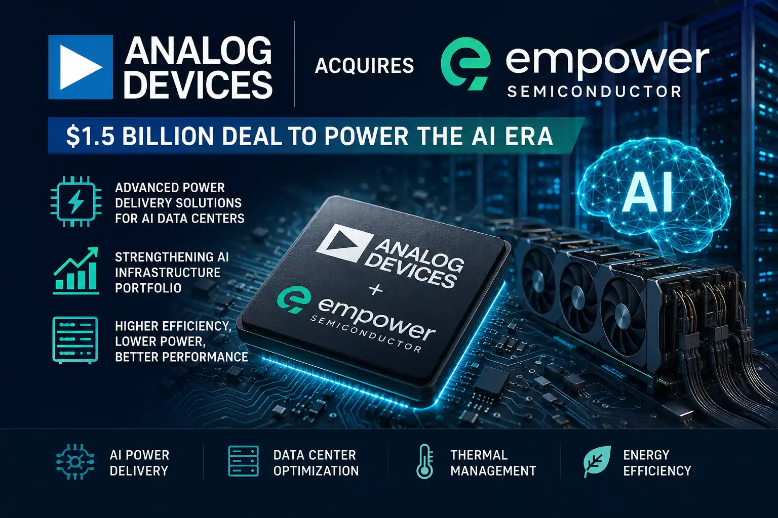 Why Analog Devices Is Buying Empower Semiconductor for $1.5 Billion